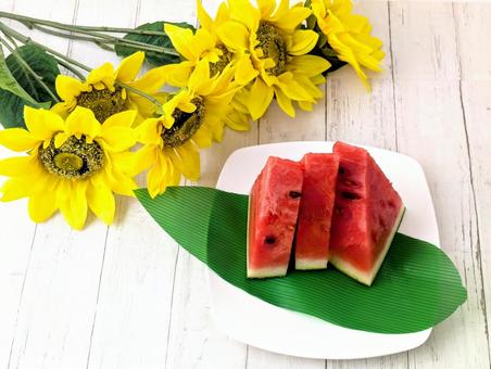夏の風物詩(スイカ)10 夏の風物詩(スイカ)10 夏,真夏,初夏の写真素材