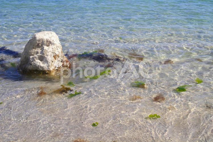 海と波 夏,砂浜,海の写真素材