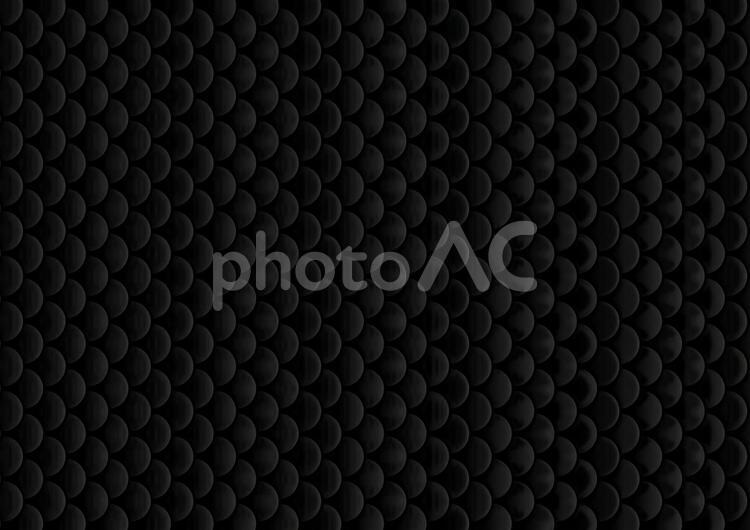 テクスチャ　うろこエンボス　黒 背景,テクスチャ,黒の写真素材