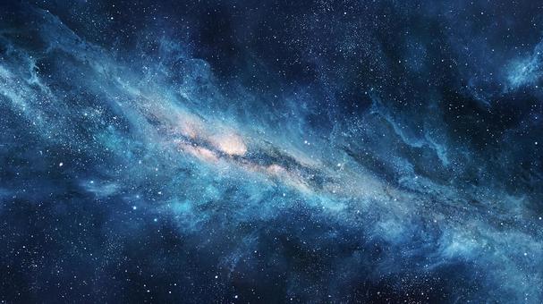 無数の星々が輝く神秘的な宇宙空間 無数の星々が輝く神秘的な宇宙空間の写真