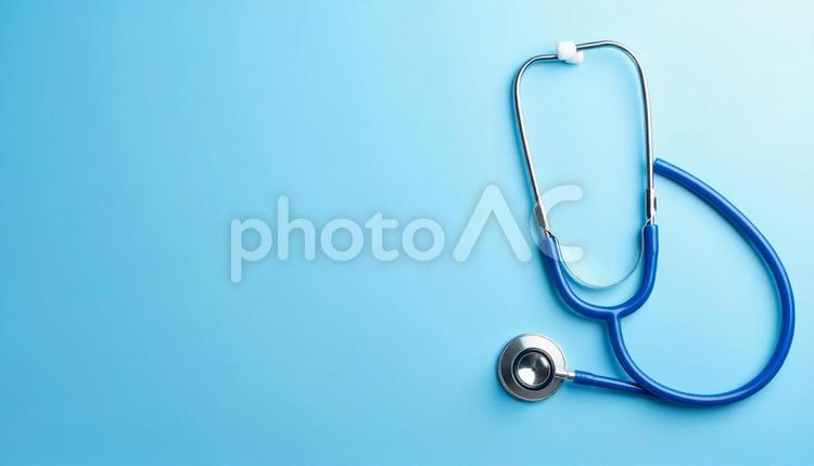 清潔感漂うライトブルーの医療背景 ライトブルー,グラデーション,背景の写真素材