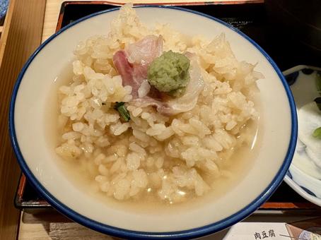 鯛茶漬け 鯛茶漬け,お茶漬け,鯛の写真素材