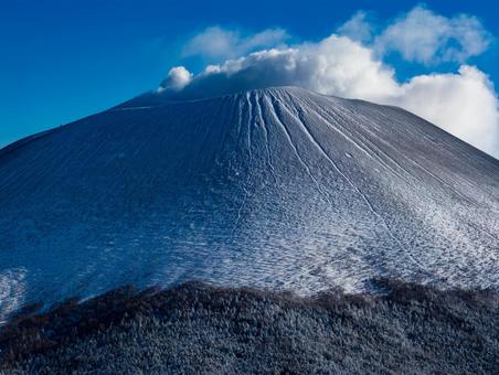 浅間山 浅間山 浅間山,火山,活火山の写真素材