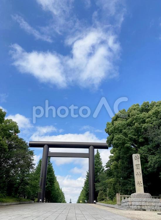 東京風景・靖国神社 靖国神社,靖国,神社の写真素材