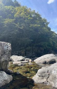 みたらい渓谷 みたらい渓谷 みたらい渓谷,渓谷,天川村の写真素材