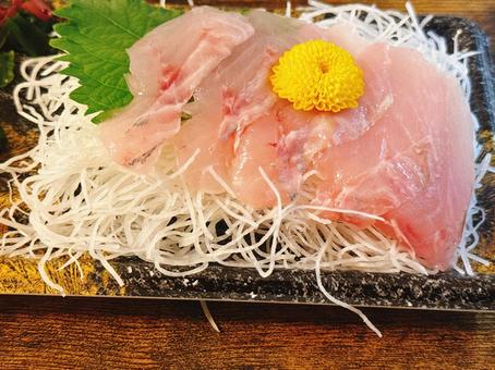 Photo, black mutsu, mutsu, sashimi, 