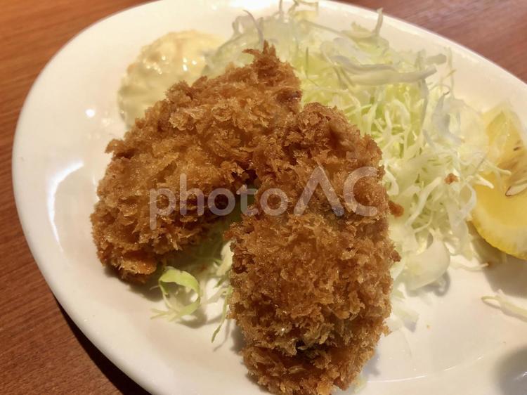 ファミレスのカキフライ (調味料),おいしい,お肉の写真素材