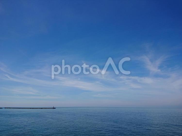 海と空と 海,空,青の写真素材