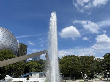 噴水(白川公園) 噴水(白川公園)の写真