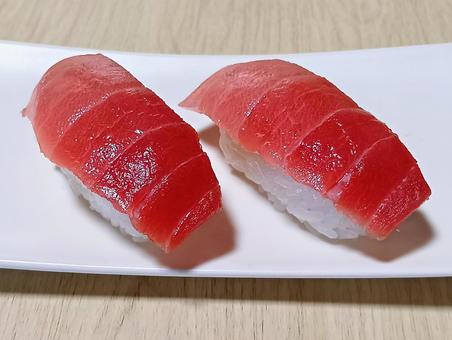 中トロ握り寿司 中トロ,握り寿司,日本料理の写真素材