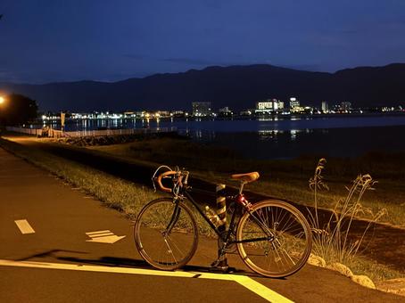 サイクリング サイクリング サイクリング,自転車,散歩の写真素材