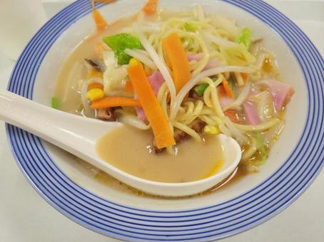 ちゃんぽん ちゃんぽん,ランチ,野菜の写真素材