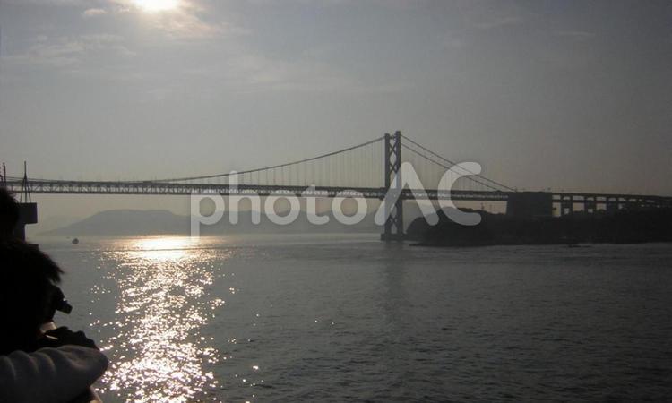 気持ちいい橋の風景 橋,海,心地よいの写真素材