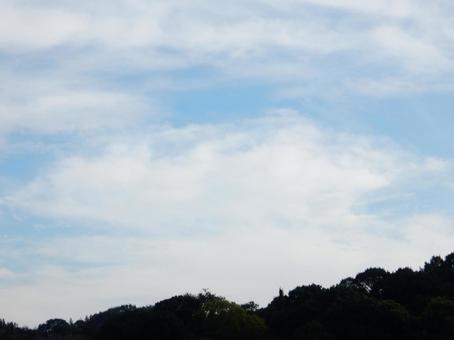 【空の写真】秋空 【空の写真】秋空の写真