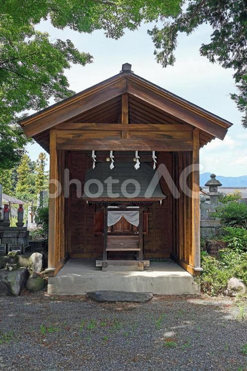 海島寺（山梨） 海島寺,栗原十郎武続公,宝山玉長老尼の写真素材