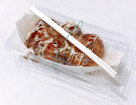 Photo, takoyaki, flour, toppings, 