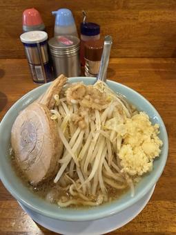二郎系ラーメン 二郎系ラーメン,二郎系,ラーメンの写真素材