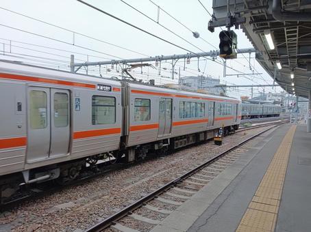 313系1300番台神領車 313系1300番台神領車 鉄道,jr,jr東海の写真素材