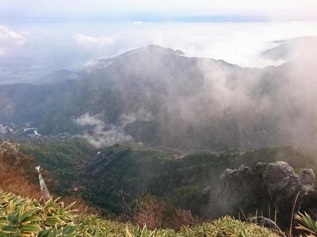 御在所岳 見晴台からの景色 御在所岳 見晴台からの景色 御在所岳,見晴台,三重県の写真素材