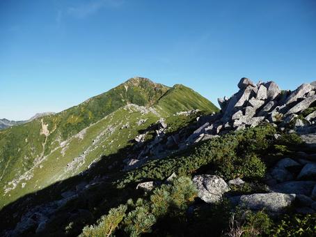 北アルプス・常念岳 北アルプス・常念岳 常念岳,北アルプス,山の写真素材