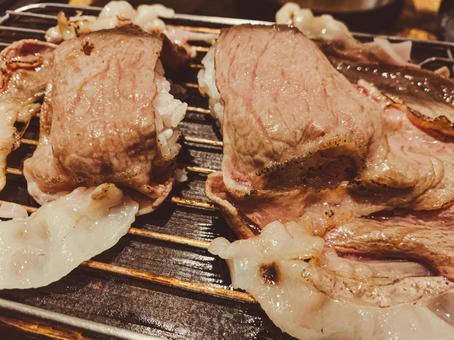 炙り肉寿司 炙り肉寿司 肉寿司,炙り,巻き寿司の写真素材