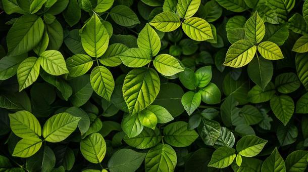 葉っぱ　テクスチャーの写真