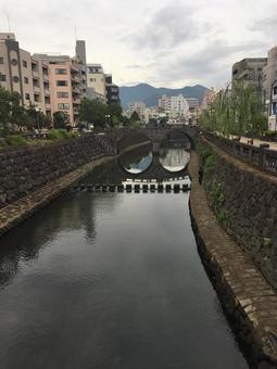 長崎の眼鏡橋 長崎の眼鏡橋の写真