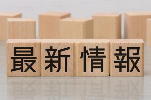 積み木に文字　最新情報 2 最新情報,積み木,漢字の写真素材