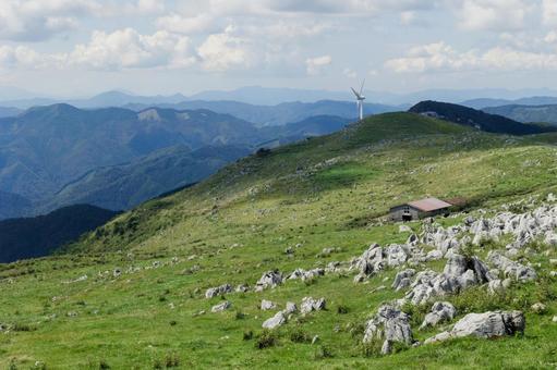 四国カルスト 五段高原 四国カルスト 五段高原 四国カルスト,五段高原,天狗高原の写真素材