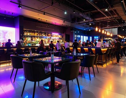 飲食店　店内　レストランの写真