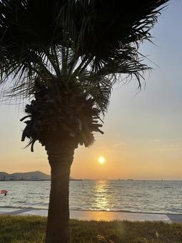 秋の海 四季,風景,景色の写真素材