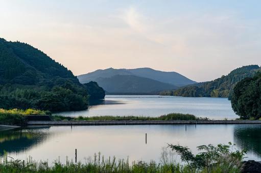 宮崎県宮崎市田野町 天神ダム 宮崎県宮崎市田野町 天神ダム ダム,ダム湖,水の写真素材