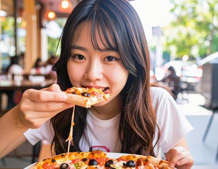 ランチはピザです ランチはピザですの写真