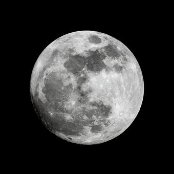 月の表面(高コントラスト版) 月の表面(高コントラスト版) 満月,月,スーパームーンの写真素材