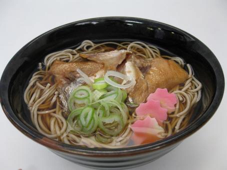 鮭そば 鮭そばの写真