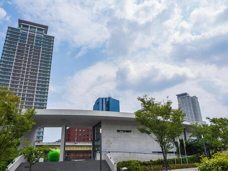 都市風景・こども本の森中之島（図書館） 図書館,こども本の森中之島,大阪市の写真素材