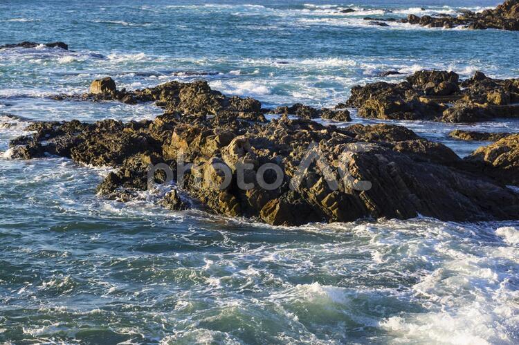 海の風景 海,波,波しぶきの写真素材