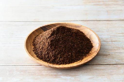 コーヒの粉 コーヒの粉の写真
