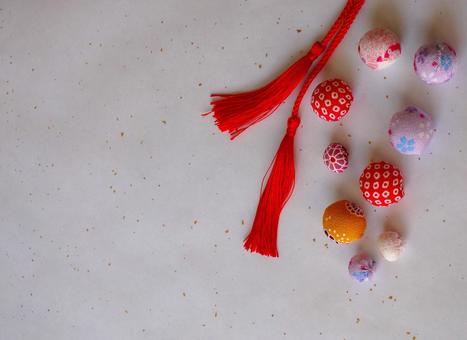 白のひとときに宿る　和のまごころ 正月,背景,正月飾りの写真素材