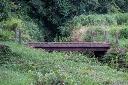 Photo, bridge, chopsticks, bridge without handrails, 
