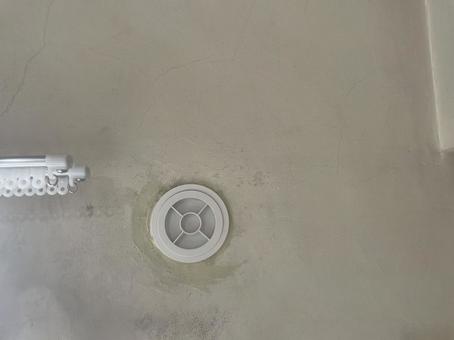 壁塗装前エアコンキャップ 壁,塗装,エアコンの写真素材