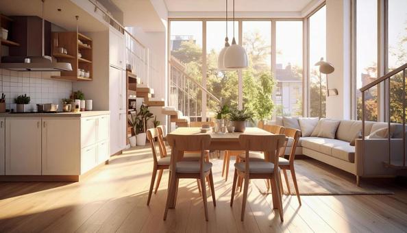 ダイニングルームの写真