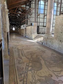 カザーレの別荘 イタリア,シチリア,カザーレの写真素材