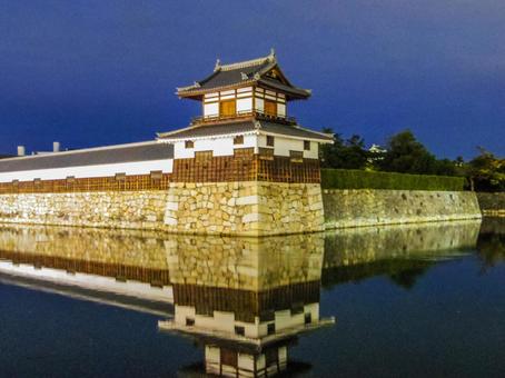 【広島県】広島市・広島城 広島城,表御門,平櫓の写真素材
