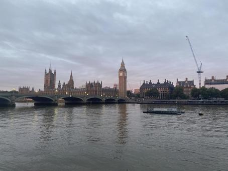 ロンドン対岸からビッグベン ロンドン対岸からビッグベン ビッグベン,ロンドン,テムズ川の写真素材
