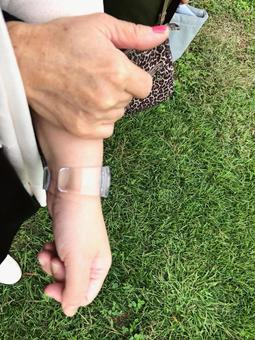 Mother and daughter hands Mother and daughter hands