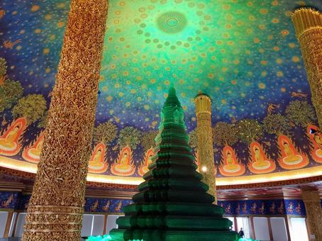 ワットパクナム ワット,寺,寺院の写真素材