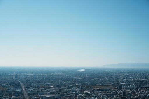 街並み 岐阜,岐阜県,岐阜市の写真素材