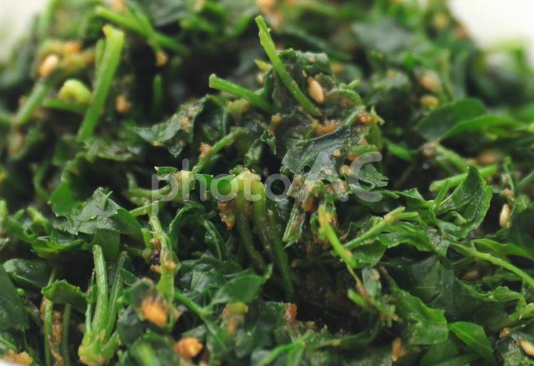 ウコギの味噌和え ウコギ,五加木,ヒメウコギの写真素材