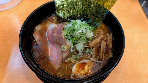 金沢の魚介豚骨ラーメン ラーメン,麺類,昼食の写真素材
